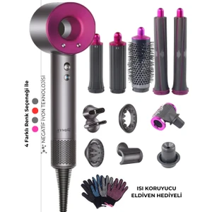 Saç Kurutma ve Şekillendirici Full Set 12IN1
