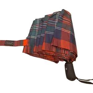 8 Tel Yarı Otomatik Ekose Desen Şemsiye