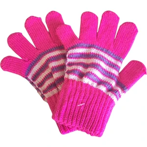 Eleven Market Kız Çocuk Eldiven Fuşya 4-8 Yaş