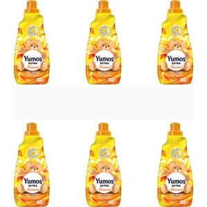 Extra Konsantre Çamaşır Yumuşatıcısı Hanımeli 1440 ml 60 Yıkama x 6 Adet