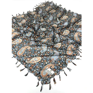 Shawl Secret Sökme Boncuklu Pamuk Yazma - 05868-05