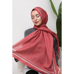 Eyşan İpek Leopar Desenli Dijital Soft Şal