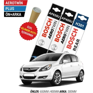 Opel Corsa D Ön Arka Silecek (2006-2014) Bosch Aerotwin Plus