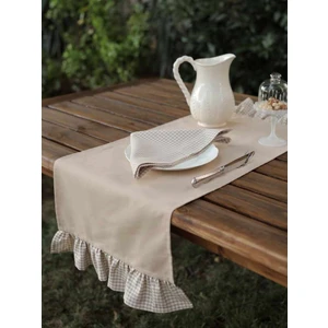 Lumia Home Keten Fırfırlı Runner 40 X140