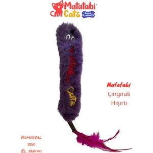 Matatabi Cats  Worm (Hışırtılı,çıngıraklı,matatabi Li,pelüş Oyuncak)