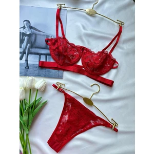 Dantelli Bralet Iç Giyim Sütyen Takımı