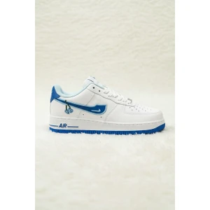 Getir Götür Ali Happy Valentines Day Force 1 Kirazlı Sneaker Yüksek ve Kaydırmaz Yüksek Tabanlı Kadın Spor Ayakkabı