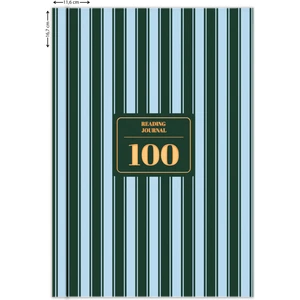 Matt Notebook Kitap Okuma Günlüğü Reading Journal Yeşil