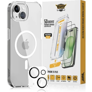 Buff Labs Buff iPhone 15 Plus Avantaj Paket - Magsafe Kılıf + Ekran Koruyucu + Lens Koruyucu Glass