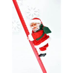 Premium Merdivenli Noel Baba Yılbaşı Süsü