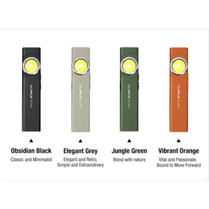 E5 Plus - Ultra Ince, Manyetik, Şarjlı LED Fener