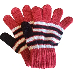 Eleven Market Kız Çocuk Eldiven Kırmızı  4-8 Yaş