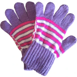 Eleven Market Kız Çocuk Eldiven Mor  4-8 Yaş