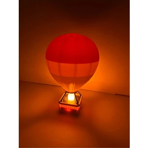 LED Işıklı Balon Dekoru Masa Lambası Gece Lambası 16CM