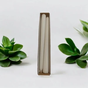 Smyrna Homes Şamdan Mum 2li Beyaz