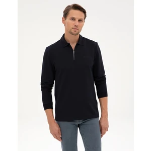 Pierre Cardin Erkek Lacivert Regular Fit Sweatshirt 50307988-VR033