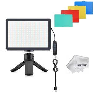 8 Inç 19CM 13 Watt 120 LED Fotograf ve Video Işığı ve Mini Tripod Vlog Ürün Youtube Canlı Yayın Vb