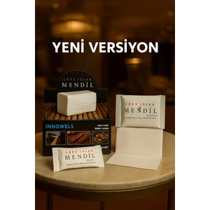 Mini Tekli Lüks Islak Mendil Kutu (50 ADET)