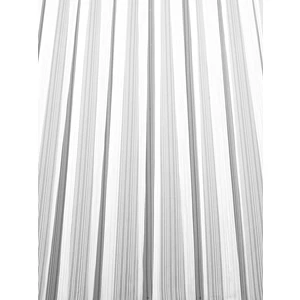 Modern Çizgili Tül Perde • 1/3 Sık Pileli • Ütü Gerektirmez • Binlerce Evin Tercihi