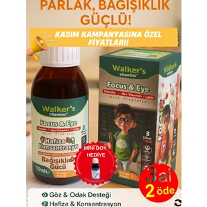 Focus Eye Kids Şurup ( Sitikolin, Lutein , Beta Glukan)