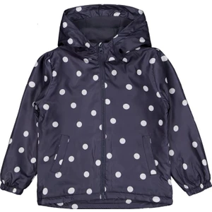 Civil Girls Polarlı Puan Baskılı 6-9 Yaş Yağmurluk