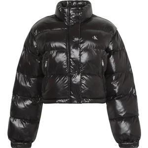 Calvin Klein Shıne Crop Puffer Jacket Kadın Mont LV047D504GUB1