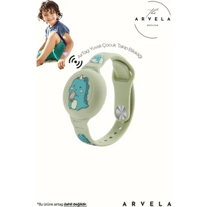 Airtag Yuvalı Bileklik Çocuklar Için - Su Geçirmez Tasarım, Ayarlanabilir