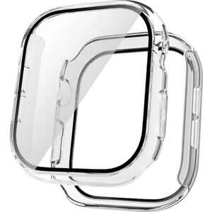 Apple Watch 10 42 mm Uyumlu Ekran Koruyucu Kasa Koruma Electroplate Parlak Tasarım Tam Koruma