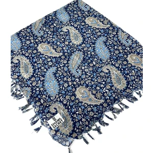 Shawl Secret Sökme Boncuklu Pamuk Yazma - 05868-08