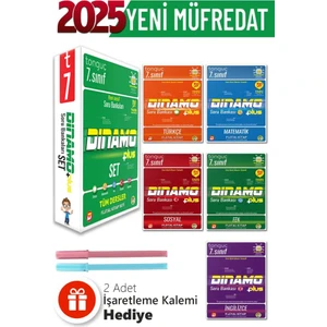 Tonguç Akademi 7. Sınıf Dinamo Plus Tüm Dersler Soru Bankası Set + Hediyeli