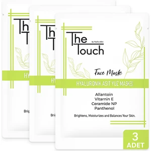 The Touch By Seda Altın Hyaluronik Asit Içerikli Kağıt Yüz Maskesi - 3 Adet