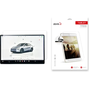 Tesla Model Y Zore Yeni Seri 2in1 Nano Araç Multimedya Ekran Koruyucu