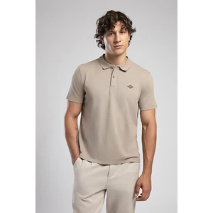 Lee Cooper Resao Erkek Polo Yaka T-Shirt Bej