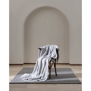 Madame Coco Corbeau Welsoft Düz Tv Battaniye - Gri