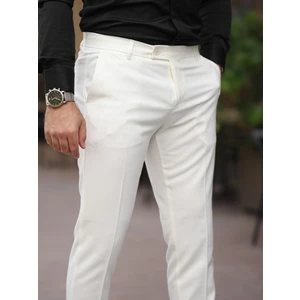 Slim Fit Likralı Kumaş Pantolon
