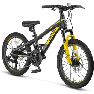 2078 M-2d Motıon Erkek Çocuk Bisikleti 254H V 20 Jant 21 Vites Siyah Sarı