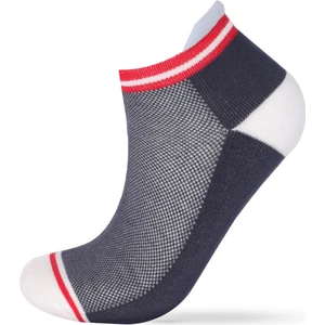 Katia & Bony 4'lü Pamuklu  Erkek Step Çorap Desenli