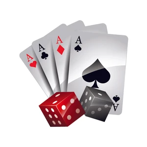 Sticker Dizayn Poker Iskambil Kağıdı Sticker - Araba Oto Motosiklet Araç Sticker 00093