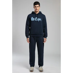 Lee Cooper Greg Erkek Kapüşonlu Sweatshirt Koyu Lacivert