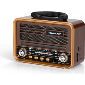 R85 Nostaljik Bluetooth Radyo Type-C Şarjlı Tws Dual Bağlantı Fm/am/sw Kahverengi