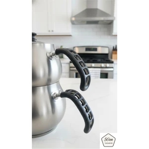 Demir Saplı Çaydanlık ve Tavaları Için Silikon Tutacak Seti