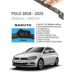 Volkswagen Polo Ön Cam Muz Silecek Takımı (2018-2025)