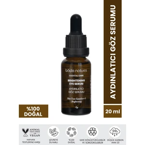Bade Natural Aydınlatıcı Göz Serumu Besleyici ve Nemlendirici 20 ml