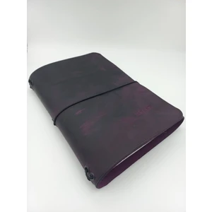 Hakiki Deri A5 Defter Kılıfı - Kişiselleştirilebilir