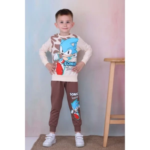 Gültekin Bebe 7249-2100 Sonic 2li Eşofman Takım - Kahverengi