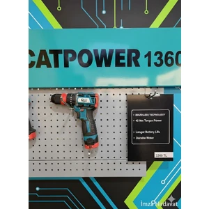 Catpower 1360 Darbeli Akülü Vidalama