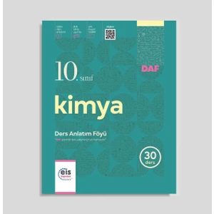 Eis Yayınları Eis 10.sınıf Kimya Daf - 2025-2026