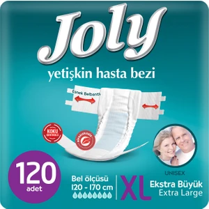 JOLY YETİŞKİN BEZİ X-LARGE 120 ADET