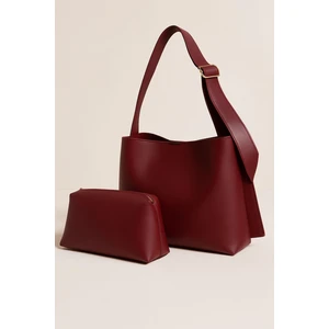 Nbi Bags Kadın Yavrulu Yumuşak Deri El ve Omuz Shopper Çanta Uzunluk Ayarlı Sap