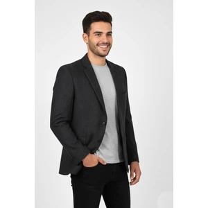 Erkek Kışlık Kumaş Tek Ceket 4 Drop BGL-ST04983
